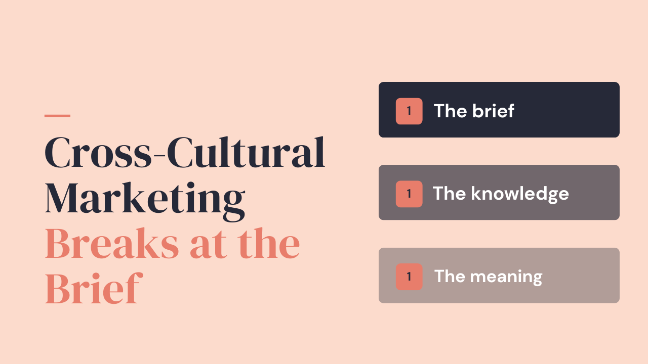 Cross-Cultural Marketing Breaks at the Brief — Native Localization
